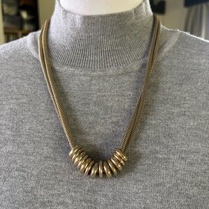 Vintage Elegant Gold-Tone Necklace